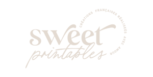 Sweet Printables – Affiches personnalisées pour décoration soignée